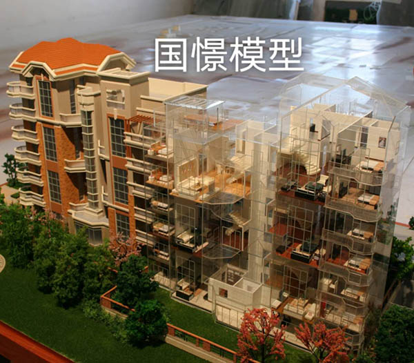 商南县建筑模型