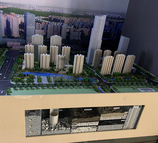 商南县建筑模型