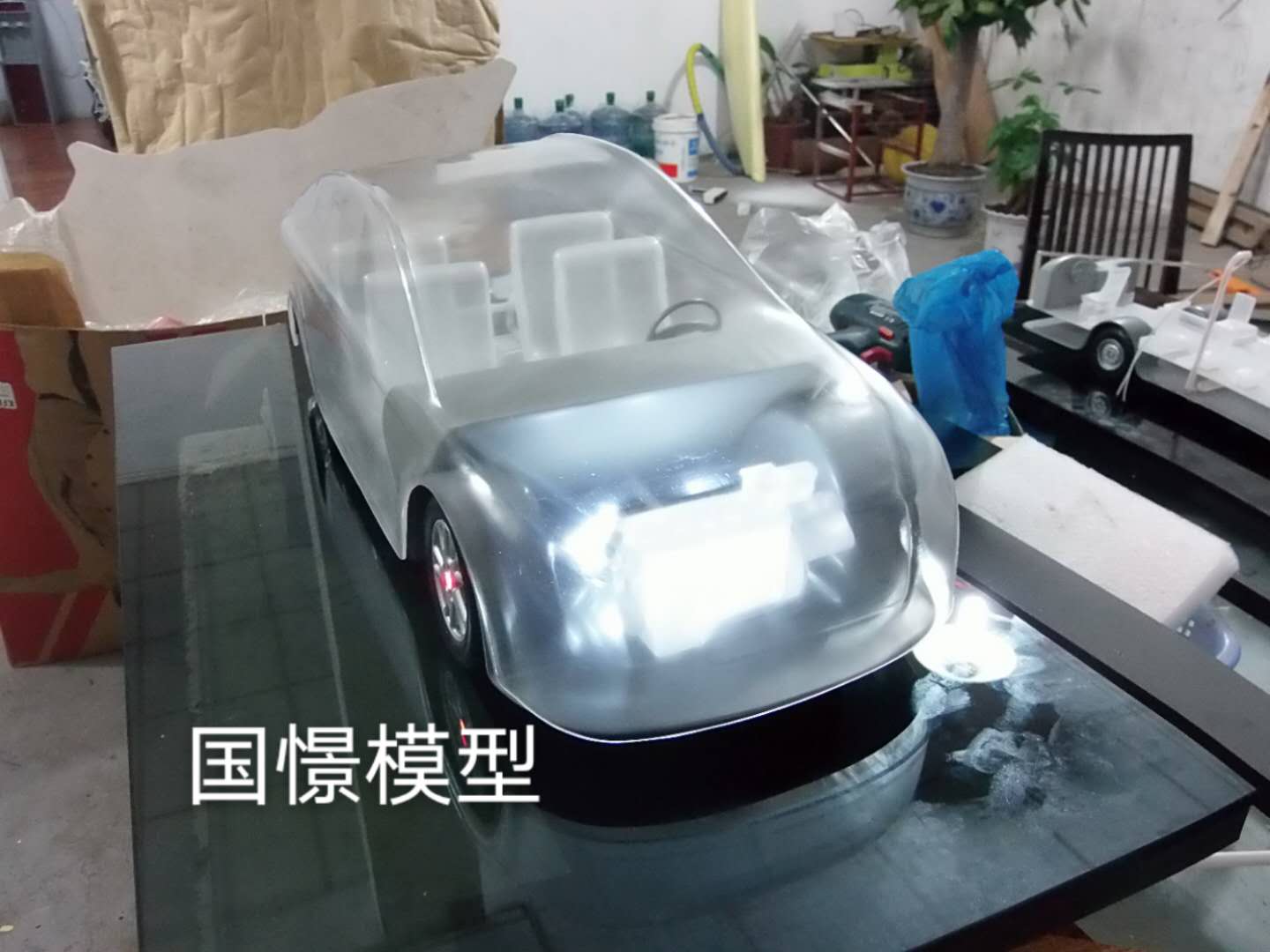 商南县透明车模型